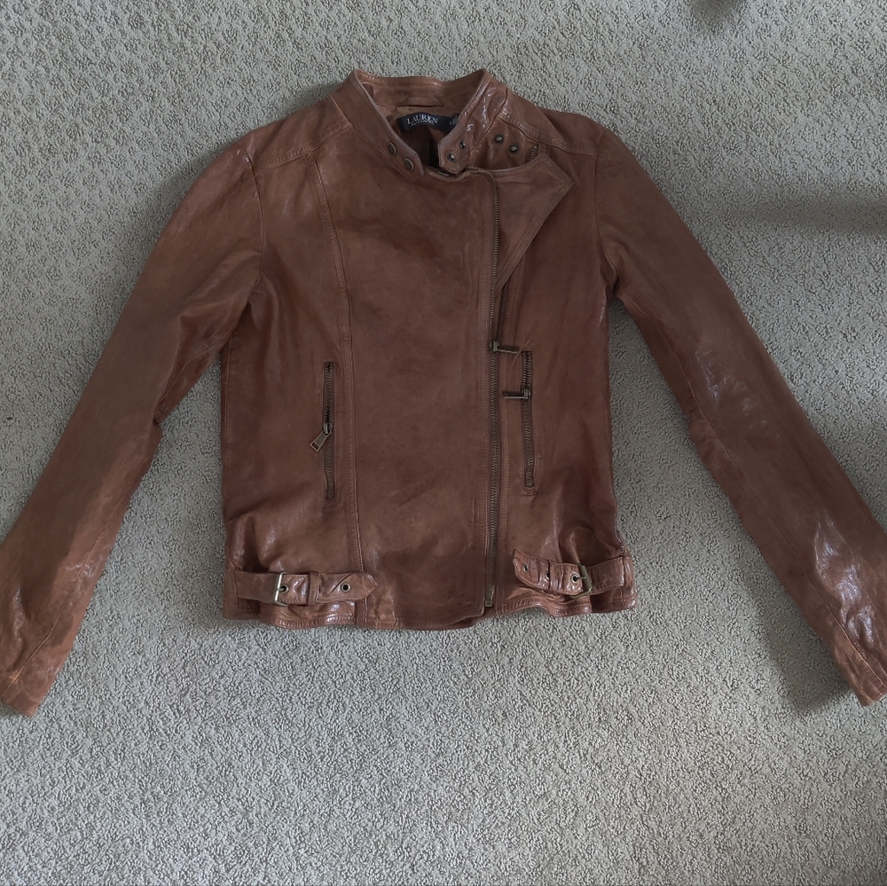 Ralph Lauren leather jacket